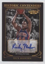 2012-13 Panini Contenders Historic Contenders Auto /149 Rick Mahorn #9 Auto s7f