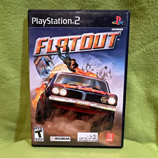 FlatOut Sony PlayStation 2 PS2 Racing 2005 NTSC-U/C T Manual Included