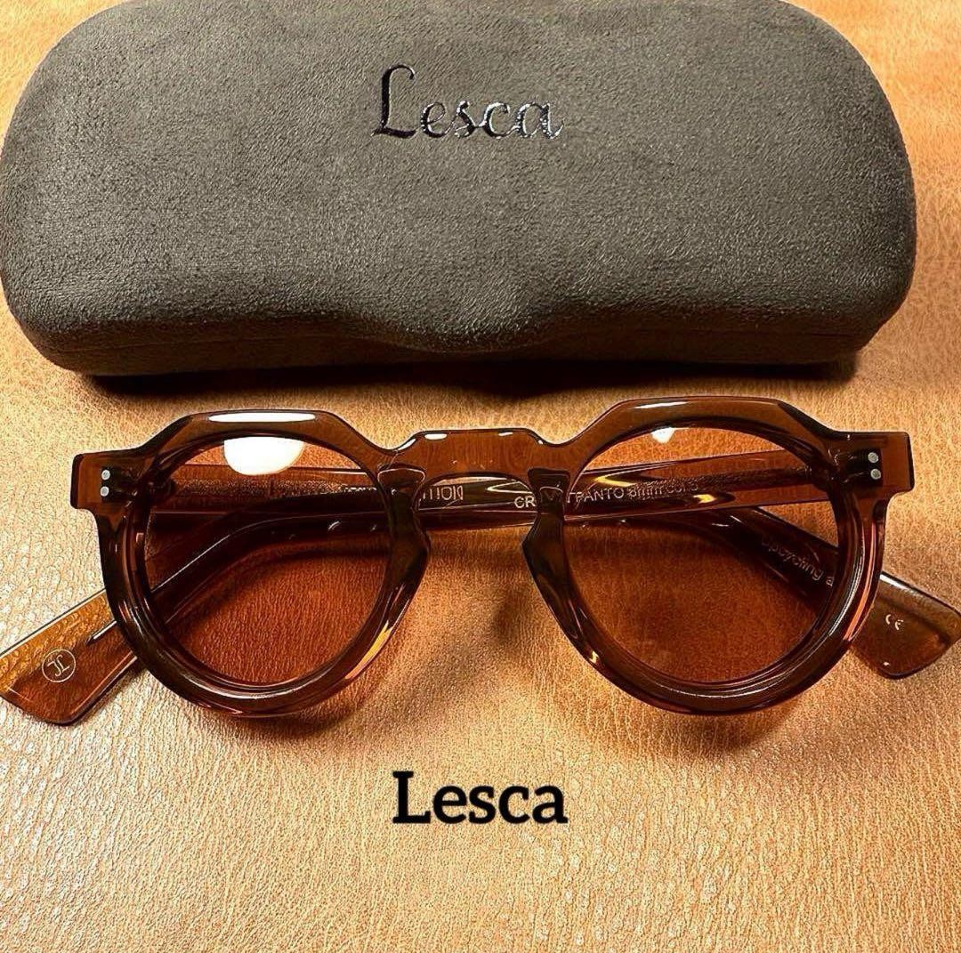 Lesca LIMITED EDITION crown PANTO8mm Amber image 2