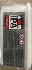 Chemtronics IPA100b Isopropyl Alcohol Wipes NIB 3-pack
