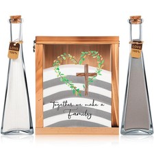 Unity Sand for Wedding Ceremony Set Christian Together We Make a Family Unity...