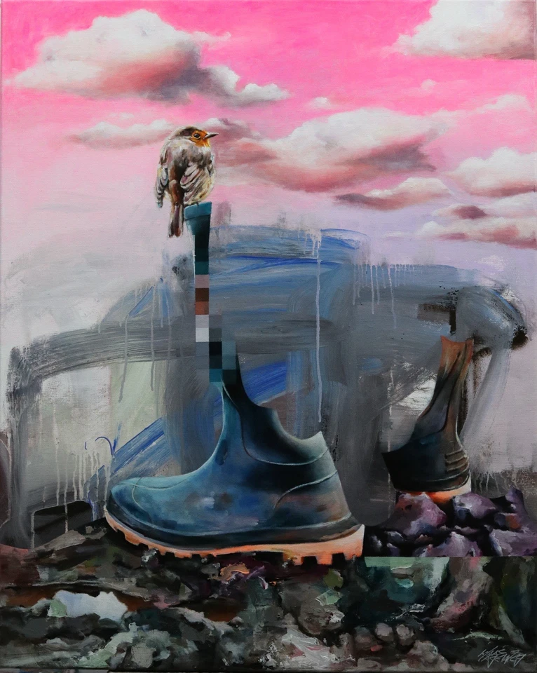 Klaas Lageweg „Clay And Clouds” exklusiver Kunstdruck handsigniert nummeriert - Bild 4 von 4