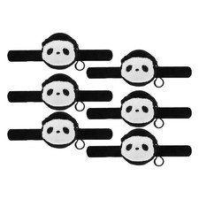 6 Pcs Animal Slap Bracelet Snap Bracelets Party Cute Wrist Bands