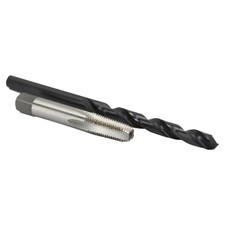 Drill America - POU1/8NPTW/DRILL 1/8" Carbon Steel NPT Pipe 1/8"-27, silver