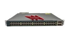 Cisco WS-C3560E-48PD-SF Catalyst 48 Port 10/100/1000 PoE 10GE Switch