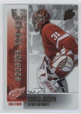 2002-03 Pacific Quest for the Cup Chasing the Cup Curtis Joseph #6 2a8