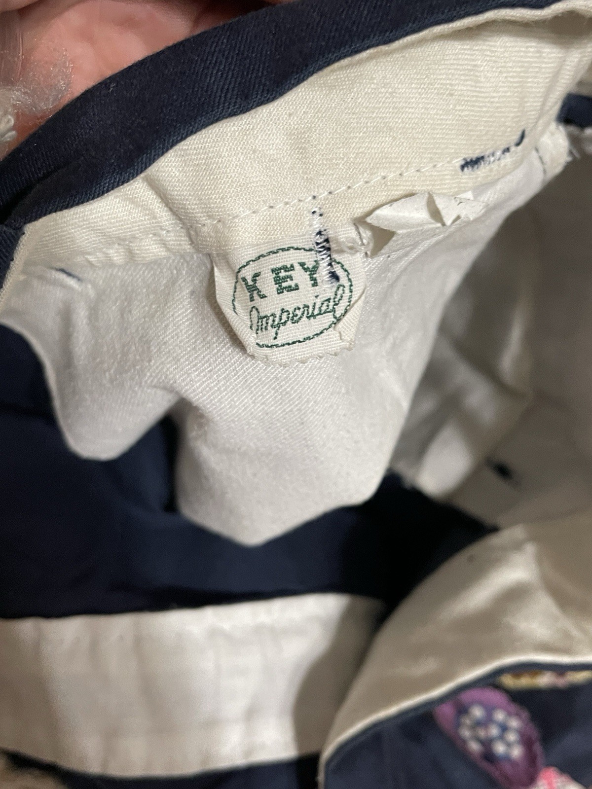 Vintage Key Imperial Patchwork Smiley Festival Pa… - image 4