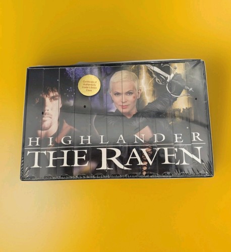 Vintage Highlander - The Raven - VHS Complete TV Series Boxed Set w/ COA - NOS