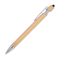 10X Holz-Touchpen-Kugelschreiber / Aus Bambus