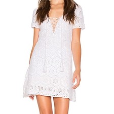 Show me Your MuMu Palmer Fleetwood Flower Hexagon Crochet Dress