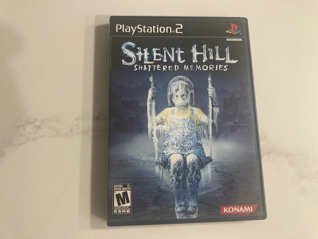 Playstation 2 PS2 Silent Hill Shattered Memories with manual Konami COMPLETE