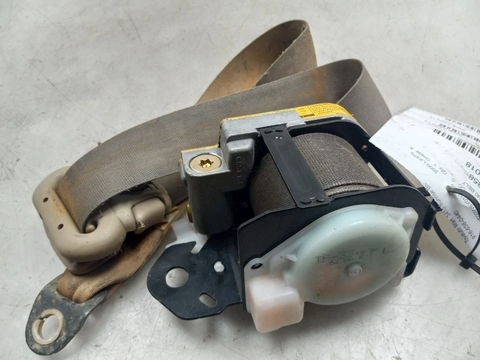 98-02 LEXUS LX470 MONTAJE CINTURÓN SEGURIDAD DELANTERO LADO CONDUCTOR Foto 3 de 4