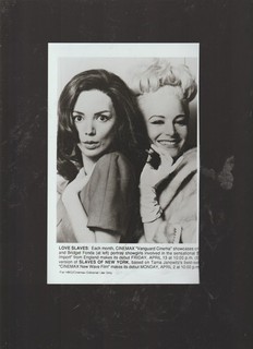 5X8 B&W PHOTO OF BRIDGET FONDA AND LADY ???