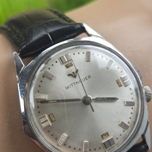 Vintage Wittnauer men's manual wind watch 11WSG2 17Jewels swiss 1960s - Picture 5 of 18