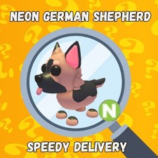 Neon German Shepherd - Adopt Your Pet From Me Detective Pets