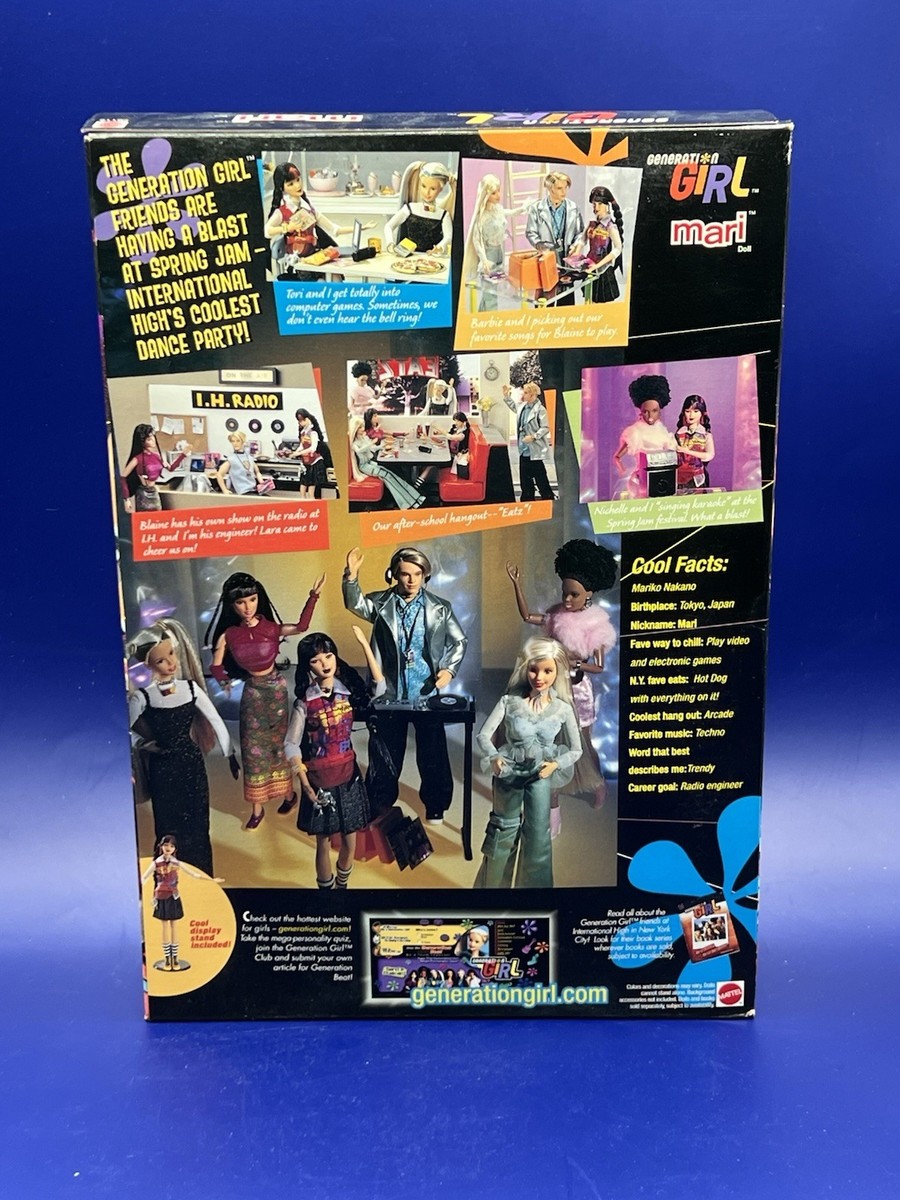 NRFB 1999 Mattel Barbie Generation Girl Mari Dance Party