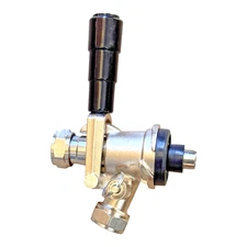 Keg Coupler Draft Beer Dispenser Zapfkopf Korb With Relief Valve Homebrew