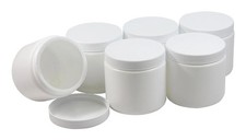 Plastic Containers with Screw on Lids 16 oz Quart Hot or Cold Freezable Food ...