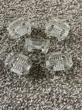 lot of 5 vintage salt cellars antique