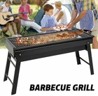 Large NEW BBQ Grill Portable Folding Charcoal Barbecue Garden Picnic Steel Stove