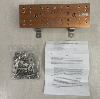 CPI Chatsworth 40158-012 TMGB Grounding Busbar Kit 4  x 12  Copper BICSI New