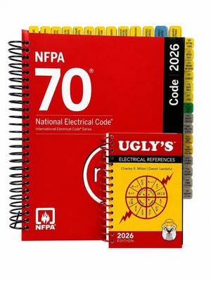 National Electrical Code 2026 Spiral bound 70 Pre Tabbed & Ugly's Reference