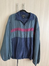 VTG Men's Pierre Cardin Athletic Windbreaker 2pc Track Suit Large Blue