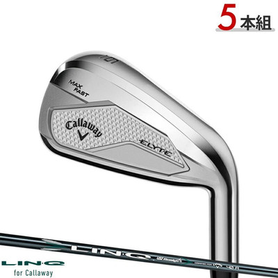 Callaway 2025 ELYTE MAX FAST Eisensatz 6-9 Pw RH LIN-Q40 Graphit Flex Regular
