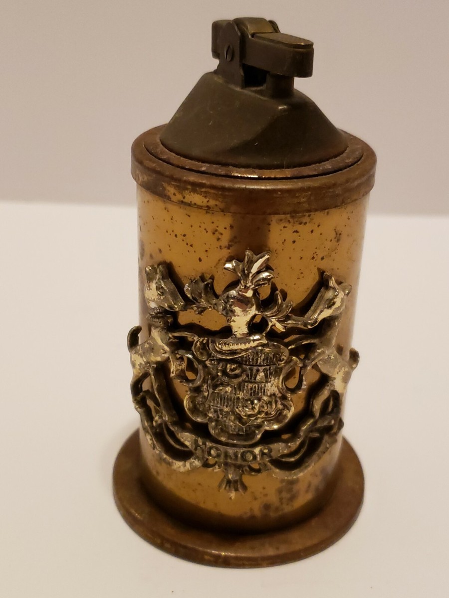当時もの　アンティーク　SEAT OF HONOR ASHTRAY ゴールド 当時もの アンティーク SEAT OF HONOR ASHTRAY ゴールド - メルカリ