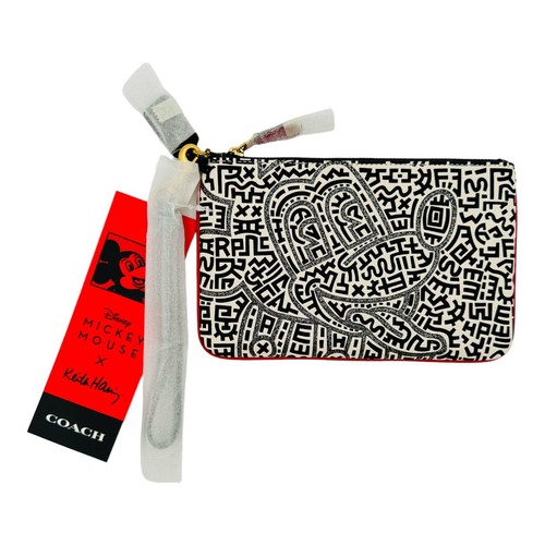 Coach Disney Mickey Mouse Keith Haring Special Edition Clutch Armband