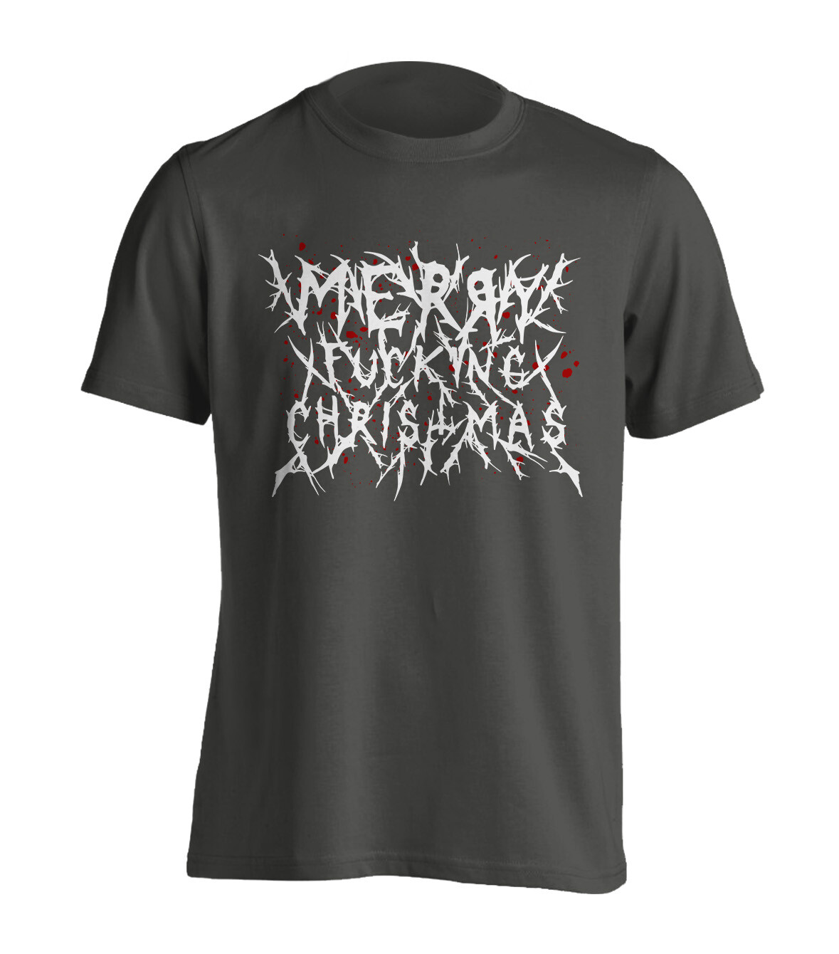 Merry F*cking Christmas Grinchmas Hate Camiseta De Hombre Negra Size L