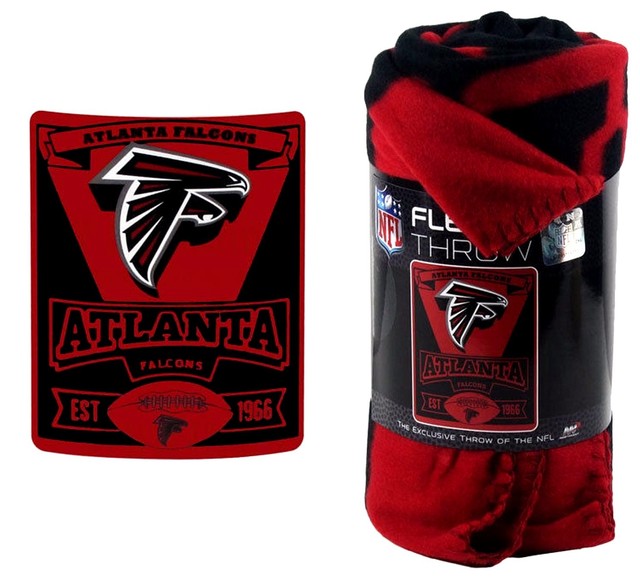 Atlanta Falcons Marque Fleece Blanket/Throw 50" x 60" by Northwest