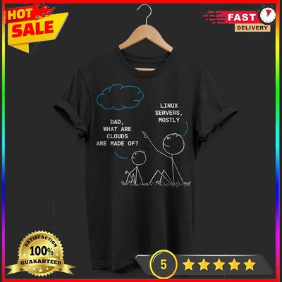 Cloud IT Professional Sys Admin Programming Coding Dad What Are Clouds T-Shir...