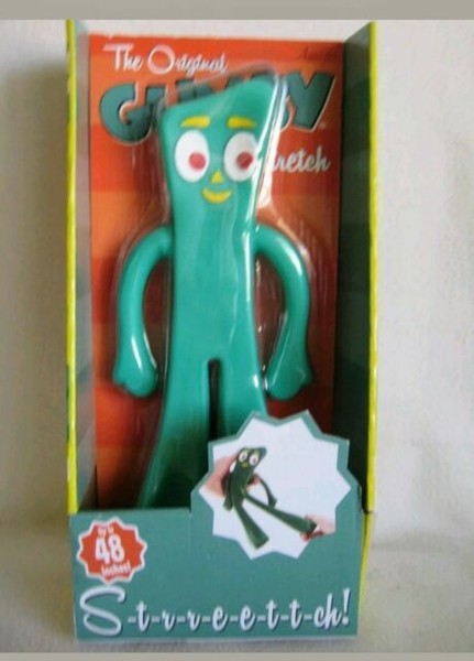 gumby stretch toy