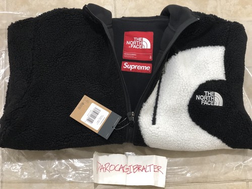 supreme north face jacket s logo