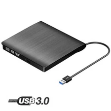 External USB3.0 Enclosure Case to 12.7mm SATA DVD Drive Optical Drives Fr Laptop