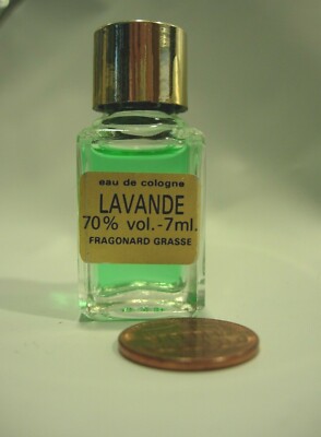 WOMENS NEW FRAGONARD LAVANDE LAVENDER PERFUME 7 ML VANITY BOTTLE EDC TRAVEL