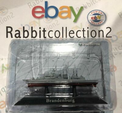 Die Cast '' Brandenburg '' Skala 1/1250 Battleship Deagostini (50)