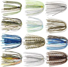 Z-Man Banded Replacement SkirtZ, Silicone Fishing Skirt for Zman Fishing Jigs