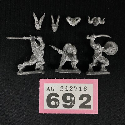 RAL PARTHA BROO BEASTMAN BEASTMEN ALL THINGS DARK AND DANGEROUS METAL MINIATURES