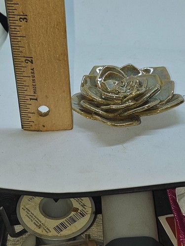 Handmade Glazed 3D Ceramic Succulent Flower Sculpture Modern Art Tablescape ¹ - Picture 9 of 45