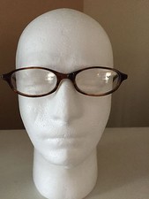 VINTAGE NAUTICA Designer EYEGLASS FRAMES-212 Light BROWN-48-17-140-ITALY N8007