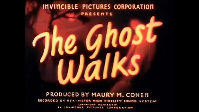 The Ghost Walks(1934) Vintage Horror Movie Enhanced and Remastered