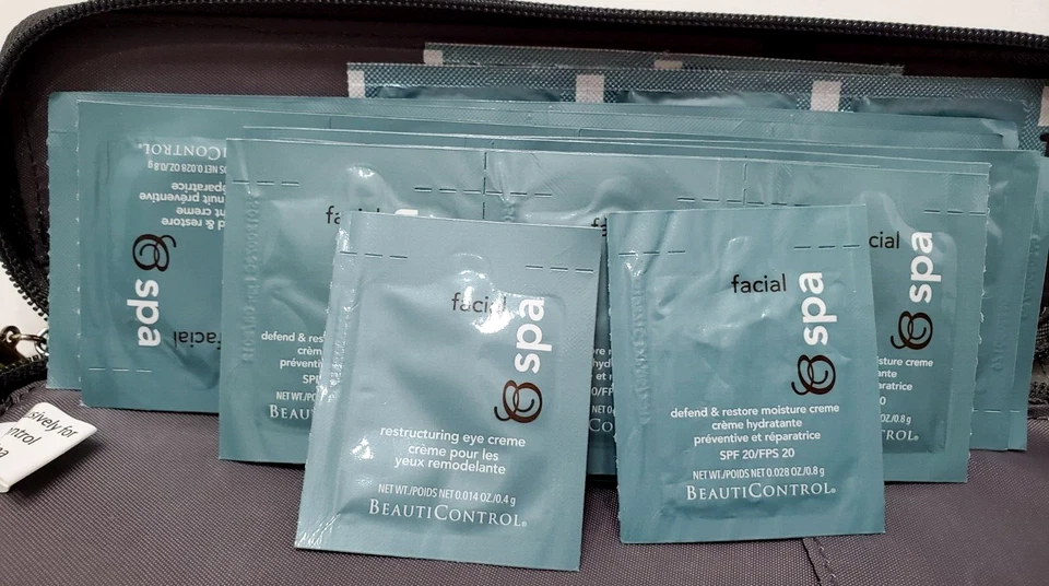 BeautiControl Facial Spa Lot Party Samples New in Case.Free Shipping - Image 3 of 3