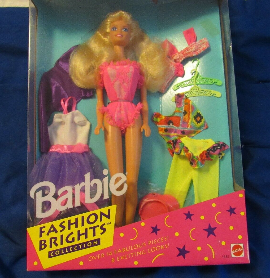 Vintage Toys 'R' Us Barbie Fashion Brights Collection 1992