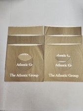 45 RPM 7" RECORD SLEEVES CO. SLEEVE 6 PACK SEE PHOTOS - Atlantic SLV77