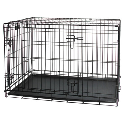Pawise Drahtkäfig Wire Dog Crate für Hunde - stabil, faltbar, transportabel 