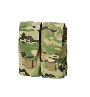 Tasca Porta Caricatori Molle Softair M4+AK Doppia Defcon 5 Multicam D5-M4AK Mc