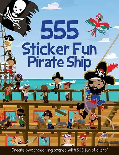 555 Sticker Fun Pirate Ship By Imagine That, Susan Mayes, Dan Crisp