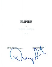 Danny Strong Signed Autographed EMPIRE Pilot Episode Script COA 